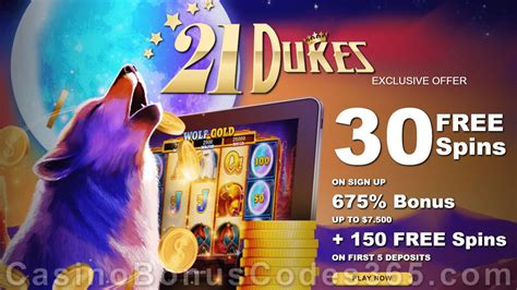  21 dukes casino sign up bonus